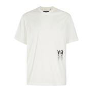 Y-3 T-Shirts White, Herr