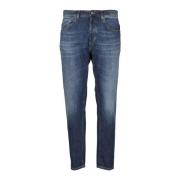 Dondup Stiliga Denim Jeans för Kvinnor Blue, Herr