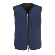 Mackintosh Snygg Gilet för Män Blue, Herr