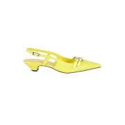 Giampaolo Viozzi Elegant Läderpumps Yellow, Dam