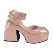 Nodaleto Sofia Platform Sandaler Pink, Dam