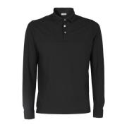 Zanone Polo Shirts Black, Herr