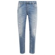 Dondup Stiliga Denim Jeans Blue, Herr