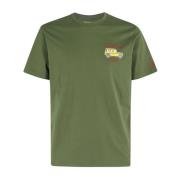 MC2 Saint Barth Klassisk Bomull T-shirt Green, Herr