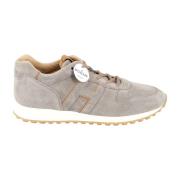 Hogan Sneaker Läder Stil Beige, Herr