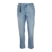 Incotex Stretch Denim Jeans Blue, Herr