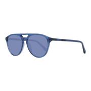 Gant Aviator Style Solglasögon med UV-skydd Blue, Herr