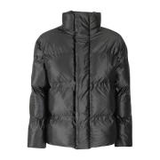 Rains Puffer Jacket Black, Herr