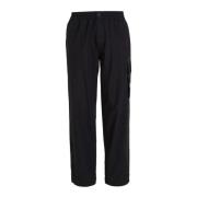 Calvin Klein Jeans Bomull Popli Utility Byxor Black, Herr