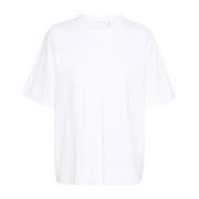 InWear Boxy Top T-Shirt Pure White White, Dam