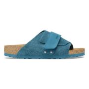 Birkenstock Djup Turkos Kyoto Sandaler Blue, Herr