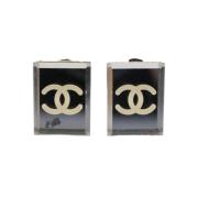 Chanel Vintage Pre-owned Metall rhngen Multicolor, Dam