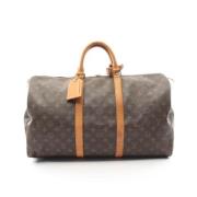 Louis Vuitton Vintage Pre-owned Laeder handvskor Brown, Dam