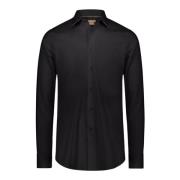 Alviero Martini 1a Classe Slim Fit Bomullsskjorta med Geo Classic Armb...