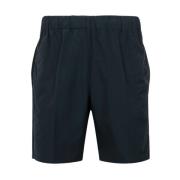 Mauro Grifoni Blå Bomullsshorts med Fickor Blue, Herr