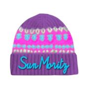 MC2 Saint Barth Mjuk Nordisk Jacquard Sun Moritz Beanie Multicolor, He...