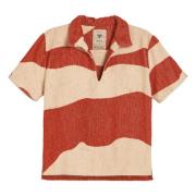 OAS Amber Dune Terry Polo Shirt Multicolor, Dam