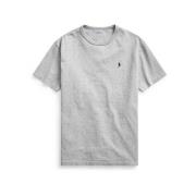 Ralph Lauren Grå Polo Shirt med Pony Logo Gray, Herr