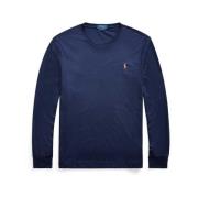 Ralph Lauren Polo Shirt med Pony Logo Blue, Herr