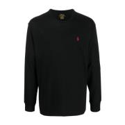 Ralph Lauren Svart Polo T-shirt Black, Herr