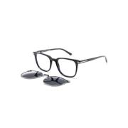 Tom Ford Ft5916B 001 Clip Optical Frame Black, Unisex