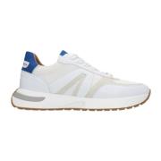 Alexander Smith Sneakers - Vit/Blå - Stilfull Modell White, Herr