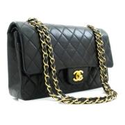 Chanel Vintage Pre-owned Laeder chanel-vskor Black, Dam