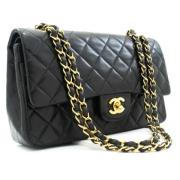 Chanel Vintage Pre-owned Laeder chanel-vskor Black, Dam