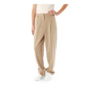 Munthe Wide Trousers Beige, Dam