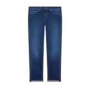 Dondup Blå Skinny Fit Ankel Längd Jeans Blue, Dam