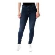 Replay Skinny Fit Jeans Blue, Dam