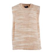 Stone Island Round-neck Knitwear Beige, Herr