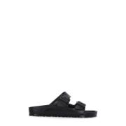 Birkenstock Bekväma svarta sliders Black, Herr