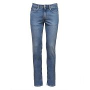 Acne Studios Mid Blue Denim North Jeans Blue, Herr