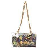 Valentino Vintage Pre-owned Canvas axelremsvskor Multicolor, Dam