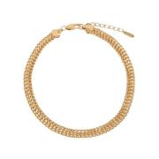 Malababa Guld Kedja Halsband Yellow, Dam