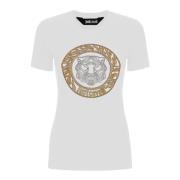 Just Cavalli Vita T-shirts och Polos White, Dam