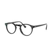 Oliver Peoples Modernt Runda Solglasögon Black, Unisex