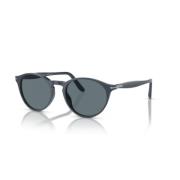 Persol Stiliga Solglasögon med Unik Design Blue, Unisex