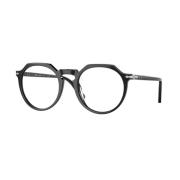 Persol Stiliga Solglasögon i Grön Nyans Black, Unisex