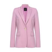 Pinko Lila Blazer Damkläder Pink, Dam