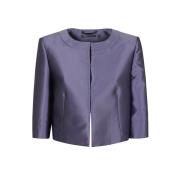 Alberta Ferretti Rosa & Lila Jacka Ss24 Purple, Dam