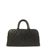 Chanel Vintage Pre-owned Laeder chanel-vskor Black, Dam