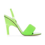 The Attico Sandals REM 136 Green, Dam