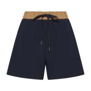 Blanca Vita Snygga Shorts för Sommaren Blue, Dam