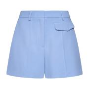 Blanca Vita Stiliga Sommar Shorts Blue, Dam