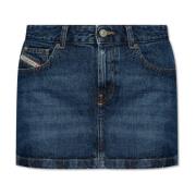 Diesel Denimkjol De-Ron Blue, Dam