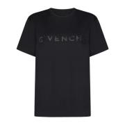 Givenchy Logo T-shirt Black, Dam