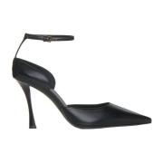 Givenchy Svart Häl Pump Strumpa Stil Black, Dam