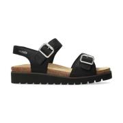 Mephisto Ergonomisk Sandal - Svart Black, Dam